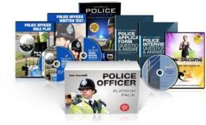 Police Officer Recruitment Platinum Package Box Set: How to Become a Police Officer Book, Police Officer Interview Questions and Answers, Application Form Guide, Written Tests DVD, Fitness Test CD