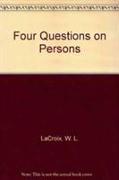 Four Questions on Persons