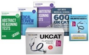 UK Clinical Aptitude Test (UKCAT) Platinum Package Box Set: Situational Judgement Tests, Abstract Reasoning Tests, Quantitative Analysis, Get into Medical School Guide, Medical Interview Questions