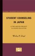 Student Counseling in Japan