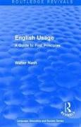 Routledge Revivals: English Usage (1986)