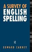 A Survey of English Spelling