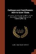 Cabbages and Cauliflowers: How to Grow Them: A Practical Treatise, Giving Full Details on Every Point, Including Keeping and Marketing the Crop