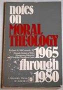 Notes on Moral Theology