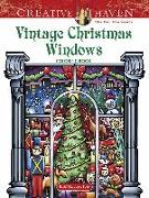 Creative Haven Vintage Christmas Windows Coloring Book