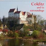 Colditz and its surroundings (Wall Calendar 2018 300 × 300 mm Square)