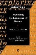 Exploring the Language of Drama