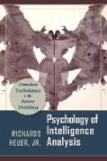 Psychology of Intelligence Analysis