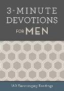 3-Minute Devotions for Men: 180 Encouraging Readings