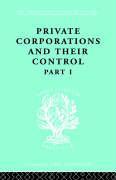 Private Corporations and their Control