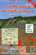 Lutherweg - Nordthüringen 1:60 000 Rad- und Wanderkarte