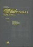 Derecho jurisdiccional I : parte general