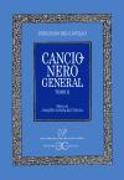 Cancionero general. Tomo II . ISBN OC. 84-9740-136-0