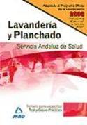 Lavandería y planchado, Servicio Andaluz de Salud. Temario parte específica, test y casos prácticos