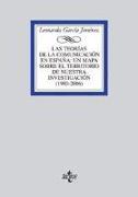 Las teorías de la comunicación en España : un mapa sobre el territorio de nuestra investigación (1980-2006)