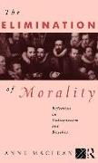 The Elimination of Morality
