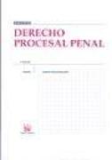 Derecho procesal penal