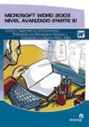 Microsoft Word 2003. Nivel avanzado (parte II) : formas y seguridad de un documento, trabajando con documentos extensos y trabajando con páginas web y XML