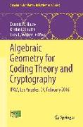 Algebraic Geometry for Coding Theory and Cryptography