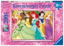 Ravensburger Kinderpuzzle - 12745 Die Disney Prinzessinnen - Disney-Puzzle für Kinder ab 8 Jahren, mit 200 Teilen im XXL-Format