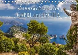Sehnsuchtsinseln Capri und Ischia (Tischkalender 2018 DIN A5 quer) Dieser erfolgreiche Kalender wurde dieses Jahr mit gleichen Bildern und aktualisiertem Kalendarium wiederveröffentlicht
