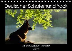 Deutscher Schäferhund Yack - Auf dem Weg zum Teenager (Tischkalender 2018 DIN A5 quer) Dieser erfolgreiche Kalender wurde dieses Jahr mit gleichen Bildern und aktualisiertem Kalendarium wiederveröffentlicht