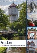 Emden - Sehenswertes der Seehafenstadt (Tischkalender 2018 DIN A5 hoch) Dieser erfolgreiche Kalender wurde dieses Jahr mit gleichen Bildern und aktualisiertem Kalendarium wiederveröffentlicht