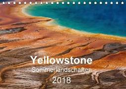 Yellowstone Sommerlandschaften (Tischkalender 2018 DIN A5 quer) Dieser erfolgreiche Kalender wurde dieses Jahr mit gleichen Bildern und aktualisiertem Kalendarium wiederveröffentlicht