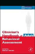 Clinician's Handbook of Adult Behavioral Assessment