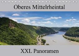 Oberes Mittelrheintal - XXL Panoramen (Tischkalender 2018 DIN A5 quer) Dieser erfolgreiche Kalender wurde dieses Jahr mit gleichen Bildern und aktualisiertem Kalendarium wiederveröffentlicht
