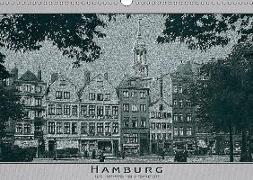 Hamburg, alte Aufnahmen neu interpretiert. (Wandkalender 2018 DIN A3 quer) Dieser erfolgreiche Kalender wurde dieses Jahr mit gleichen Bildern und aktualisiertem Kalendarium wiederveröffentlicht