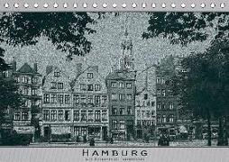 Hamburg, alte Aufnahmen neu interpretiert. (Tischkalender 2018 DIN A5 quer) Dieser erfolgreiche Kalender wurde dieses Jahr mit gleichen Bildern und aktualisiertem Kalendarium wiederveröffentlicht