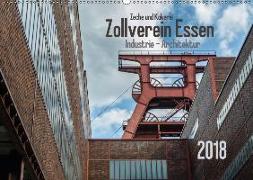 Zeche und Kokerei Zollverein Essen: Industrie-Architektur (Wandkalender 2018 DIN A2 quer) Dieser erfolgreiche Kalender wurde dieses Jahr mit gleichen Bildern und aktualisiertem Kalendarium wiederveröffentlicht