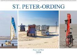 ST. PETER ORDING Strand und Meer (Wandkalender 2018 DIN A2 quer) Dieser erfolgreiche Kalender wurde dieses Jahr mit gleichen Bildern und aktualisiertem Kalendarium wiederveröffentlicht