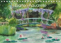 Garten Aquarelle (Tischkalender 2018 DIN A5 quer) Dieser erfolgreiche Kalender wurde dieses Jahr mit gleichen Bildern und aktualisiertem Kalendarium wiederveröffentlicht