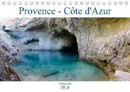 Provence - Côte d'Azur (Tischkalender 2018 DIN A5 quer) Dieser erfolgreiche Kalender wurde dieses Jahr mit gleichen Bildern und aktualisiertem Kalendarium wiederveröffentlicht
