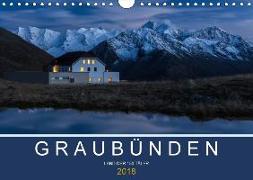 Graubünden - Land der 150 TälerCH-Version (Wandkalender 2018 DIN A4 quer) Dieser erfolgreiche Kalender wurde dieses Jahr mit gleichen Bildern und aktualisiertem Kalendarium wiederveröffentlicht