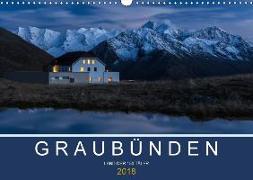 Graubünden - Land der 150 TälerCH-Version (Wandkalender 2018 DIN A3 quer) Dieser erfolgreiche Kalender wurde dieses Jahr mit gleichen Bildern und aktualisiertem Kalendarium wiederveröffentlicht