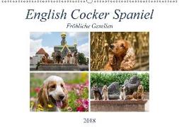 English Cocker Spaniel - Fröhliche Gesellen (Wandkalender 2018 DIN A2 quer) Dieser erfolgreiche Kalender wurde dieses Jahr mit gleichen Bildern und aktualisiertem Kalendarium wiederveröffentlicht