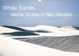 White Sands - weiße Wüste in Neu Mexiko (Wandkalender 2018 DIN A3 quer) Dieser erfolgreiche Kalender wurde dieses Jahr mit gleichen Bildern und aktualisiertem Kalendarium wiederveröffentlicht