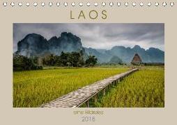 Laos - eine Bildreise (Tischkalender 2018 DIN A5 quer) Dieser erfolgreiche Kalender wurde dieses Jahr mit gleichen Bildern und aktualisiertem Kalendarium wiederveröffentlicht