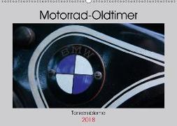 Motorrad Oldtimer - Tankembleme (Wandkalender 2018 DIN A2 quer) Dieser erfolgreiche Kalender wurde dieses Jahr mit gleichen Bildern und aktualisiertem Kalendarium wiederveröffentlicht