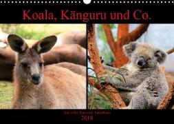 Koala, Känguru und Co. - Das wilde Tierreich Australiens (Wandkalender 2018 DIN A3 quer) Dieser erfolgreiche Kalender wurde dieses Jahr mit gleichen Bildern und aktualisiertem Kalendarium wiederveröffentlicht