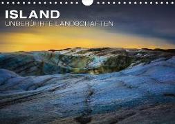 Island - Unberührte Landschaften (Wandkalender 2018 DIN A4 quer) Dieser erfolgreiche Kalender wurde dieses Jahr mit gleichen Bildern und aktualisiertem Kalendarium wiederveröffentlicht