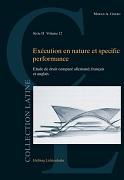 Exécution en nature et specific performance