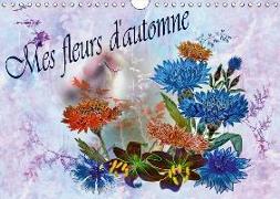 Mes fleurs d'automne (Calendrier mural 2018 DIN A4 horizontal) Dieser erfolgreiche Kalender wurde dieses Jahr mit gleichen Bildern und aktualisiertem Kalendarium wiederveröffentlicht