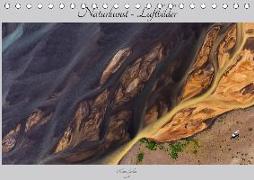 Naturkunst - Luftbilder (Tischkalender 2018 DIN A5 quer) Dieser erfolgreiche Kalender wurde dieses Jahr mit gleichen Bildern und aktualisiertem Kalendarium wiederveröffentlicht