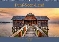 Fünf-Seen-Land (Wandkalender 2018 DIN A2 quer) Dieser erfolgreiche Kalender wurde dieses Jahr mit gleichen Bildern und aktualisiertem Kalendarium wiederveröffentlicht