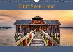 Fünf-Seen-Land (Wandkalender 2018 DIN A4 quer) Dieser erfolgreiche Kalender wurde dieses Jahr mit gleichen Bildern und aktualisiertem Kalendarium wiederveröffentlicht