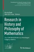 Research in History and Philosophy of Mathematics